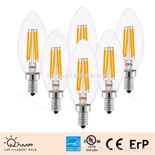 E14 / E27 A60 A19 Led Filament Bulb, E14 / E27 G45 Filament LED globe, C37 / C35 Filament led candle